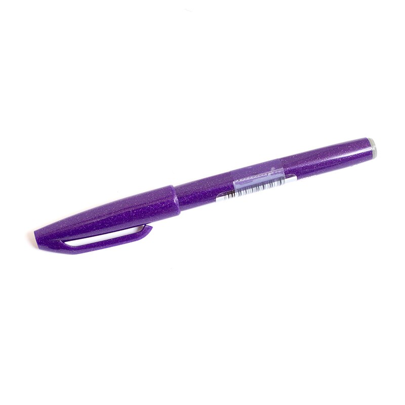 Pentel, Brush Pen, Art & School, Sign, Brush Tip, 50890, Purple
